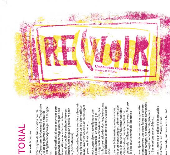 Re(voir journal édition Aponia