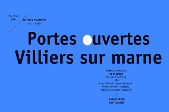 Journées Portes Ouvertes des ateliers d'artistes de Villiers sur Marne