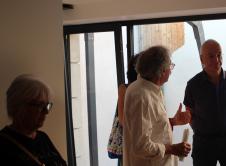 Inauguration d'Aponia, lieu d'art contemporain au Monastier sur Gazeille (Photo Fabien Bourbon)